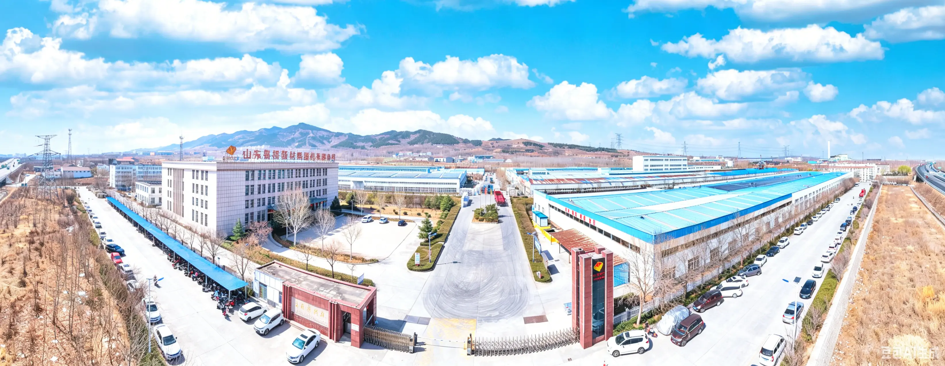 鲁桥新材料工厂全景